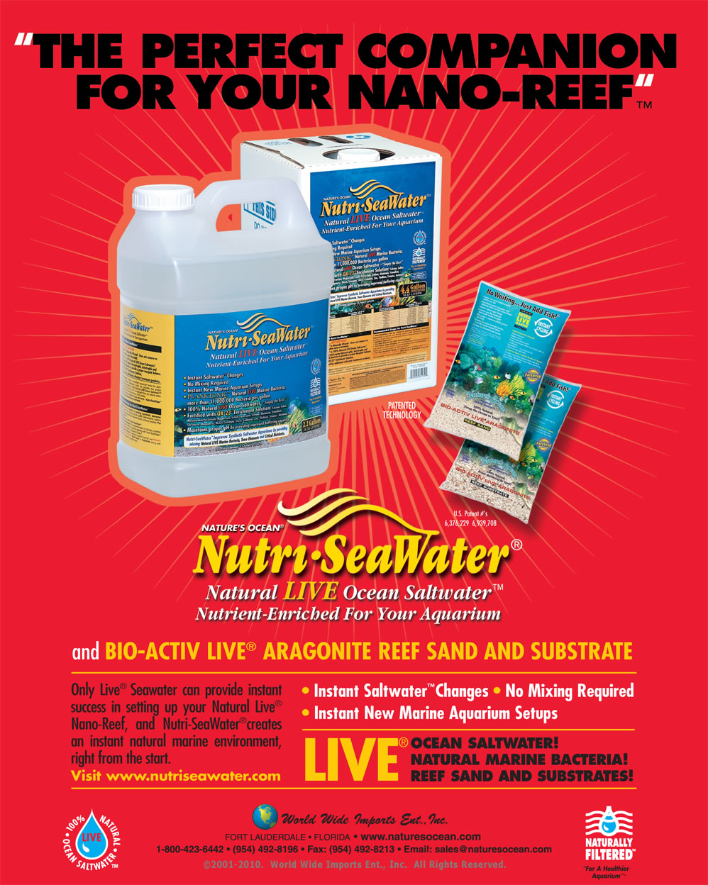Nutri-Seawater™ natural filtered Ocean Sea Water brochure